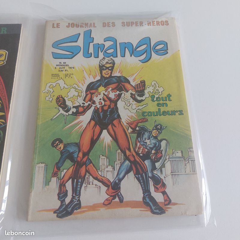 Lot de 4 Strange ou vente à l'unité (n° 48,50,64 et 67) (image 3)