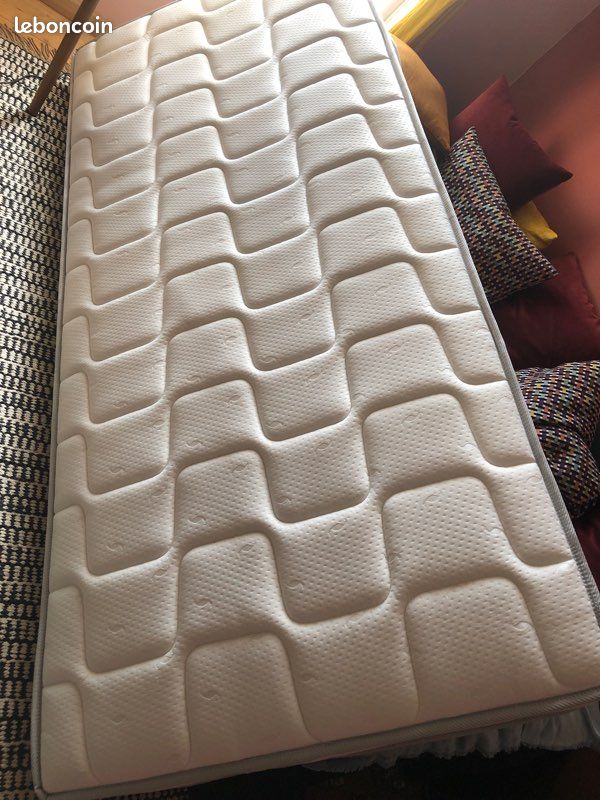 Matelas pour une personne à ressort mi-ferme (image 1)