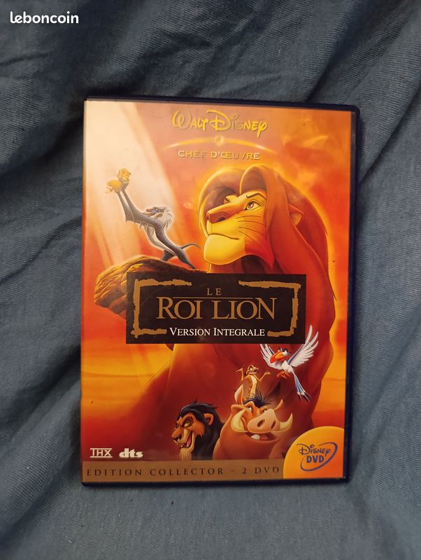 DVD "Le Roi Lion" - Édition Collector 2 DVD (image 1)