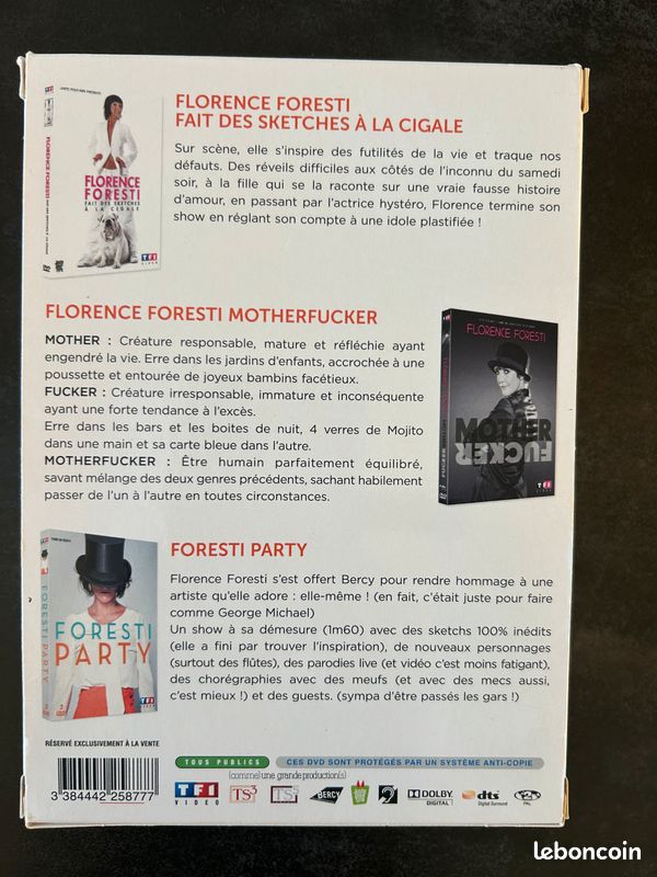 DVD trilogie 4 films Florence Foresti (image 3)