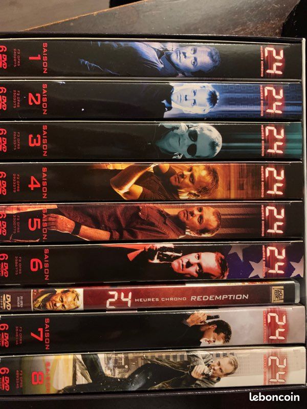 Coffret dvd 24 h chrono 8 saisons (image 2)