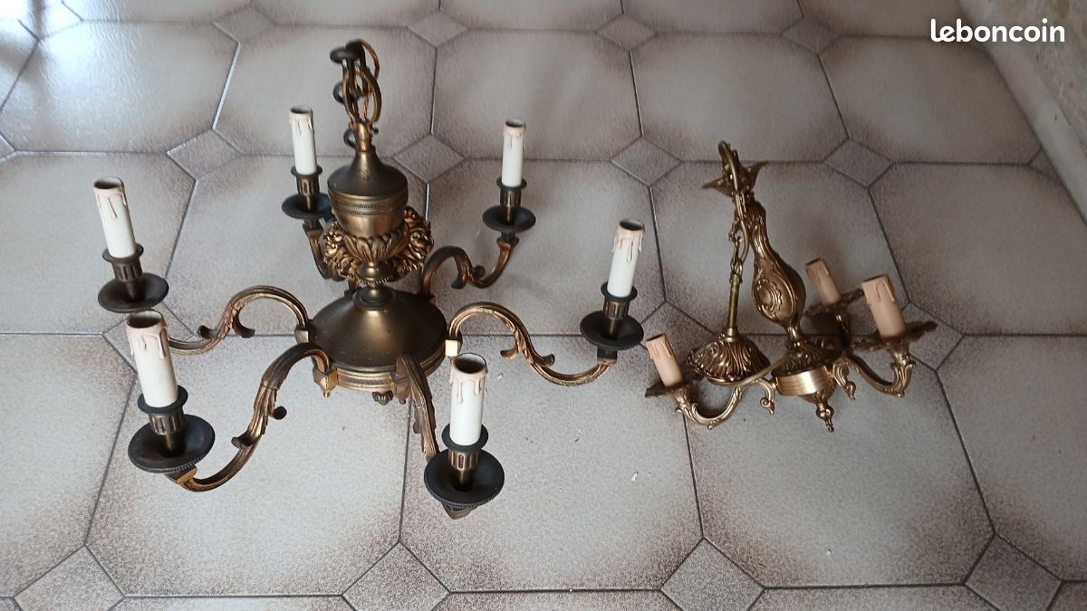 Lustres en bronze (image 1)