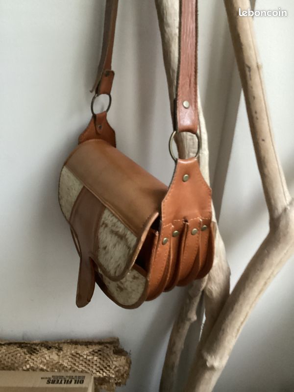 A vendre sac à main Carriel Paisa en cuir (image 4)