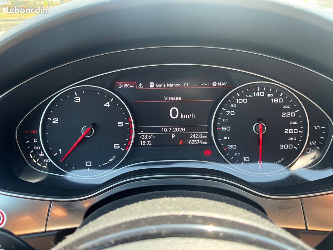 Audi a6 3.0 tdi 205 c s-line quattro s-tronic ouverture sans cle / clim quadri zone / sieges chauffant av/ar (image 14)