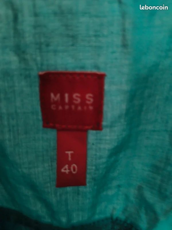 Robe en lin Miss Captain taille 40 (image 7)