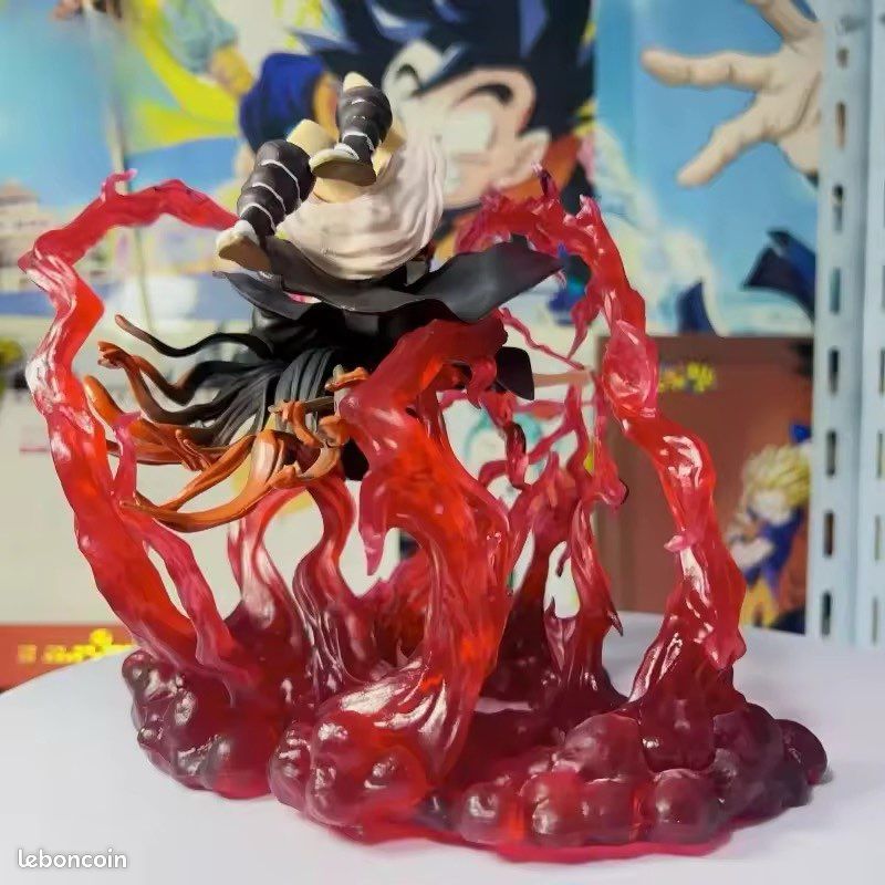 Statue Nezuko Kamado Demon Slayer - Effets De Flamme 18cm - NEUVE 2025