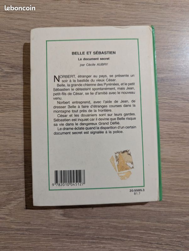 Belle et sébastien, le document secret - Cécile Aubry - Bibliothèque verte (image 2)
