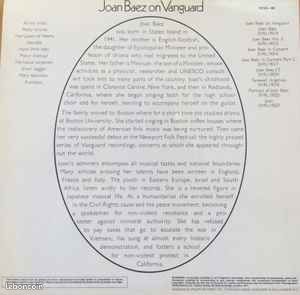 BAEZ Joan, Joan Baez on Vanguard, SVXL 100 (image 2)