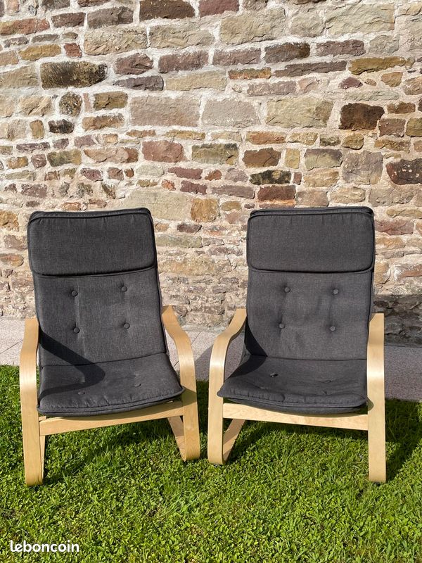 Lot de 2 fauteuils modernes (image 3)