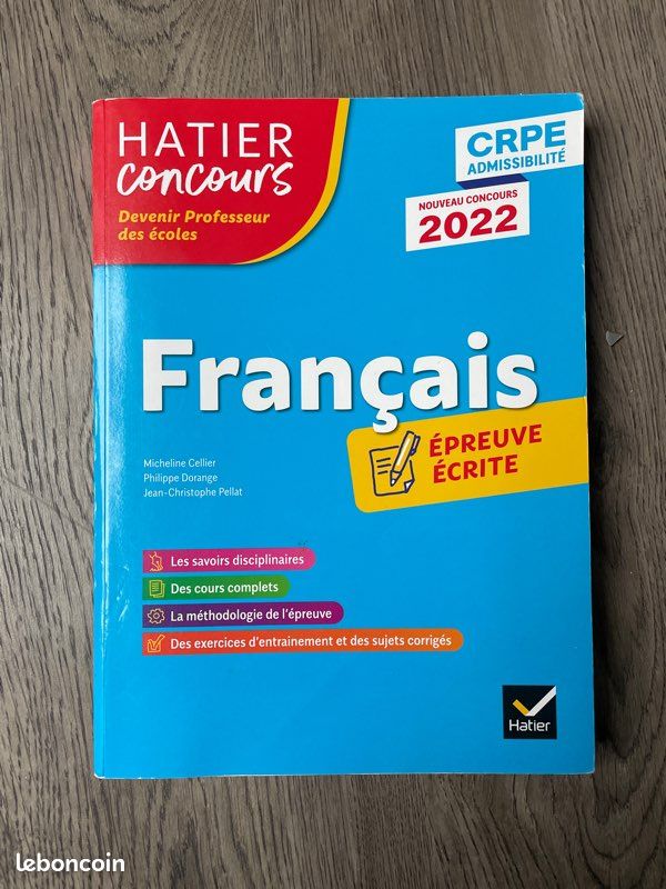 Livre Concours CRPE Français (image 2)
