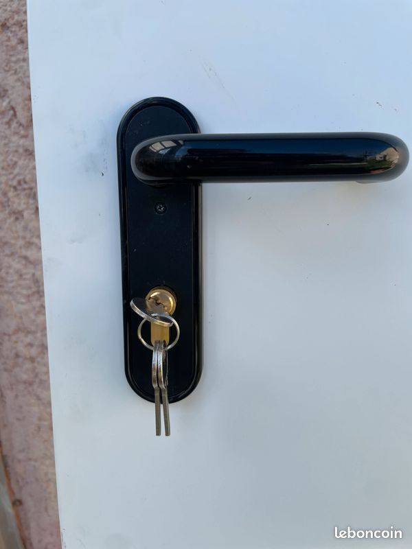 Porte alu sans cadre (image 1)