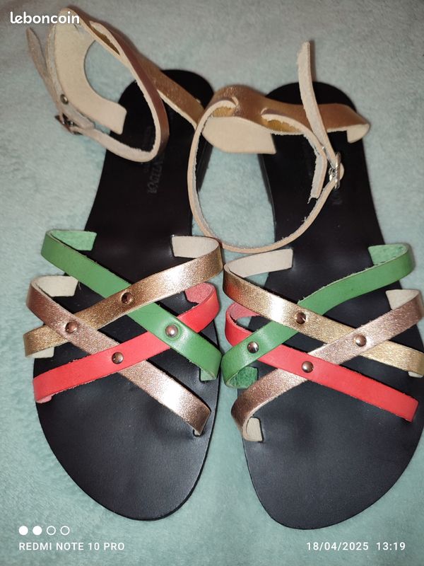 Sandales en cuir (image 1)