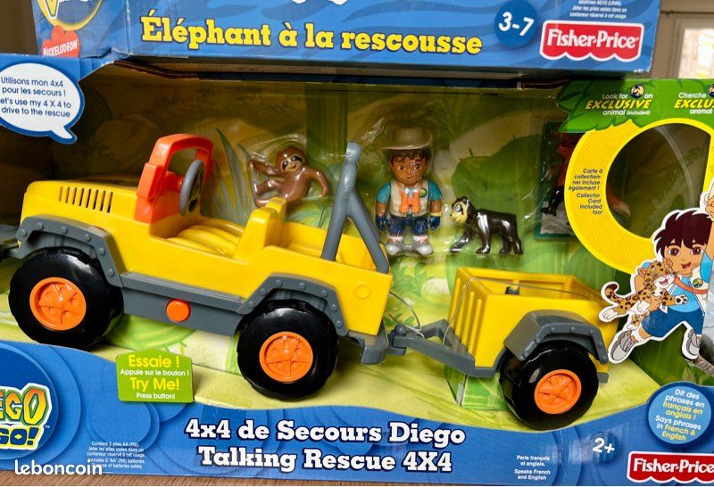 Jouets Diego Fisher-Price neufs lot de 2 (image 2)