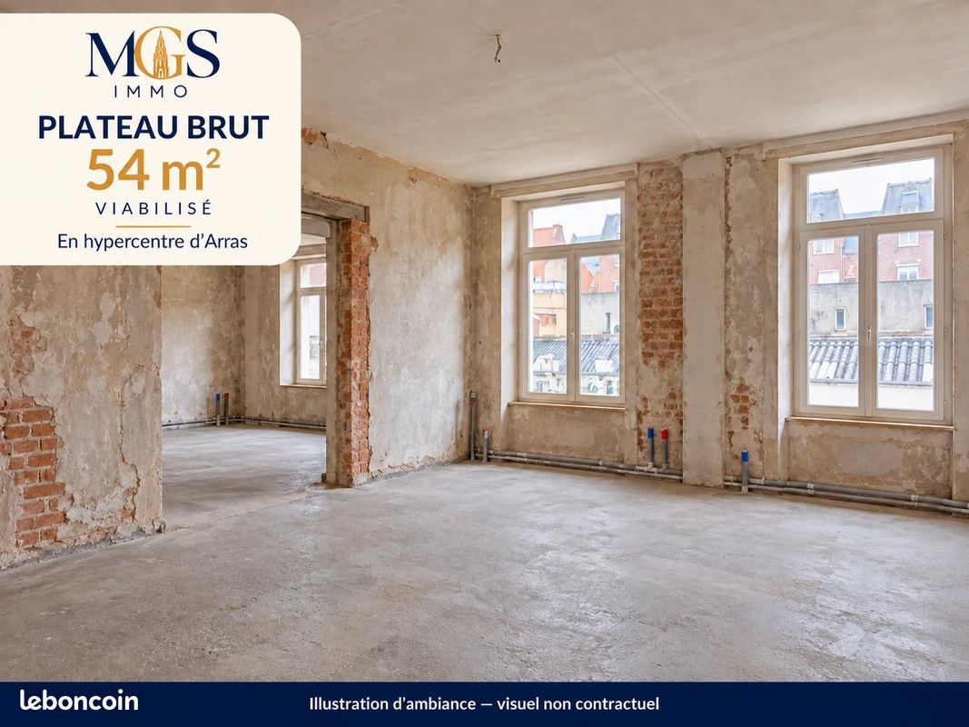 Appartement 2 pièces 54 m² · à Arras · 54 m² · 110 250 €
