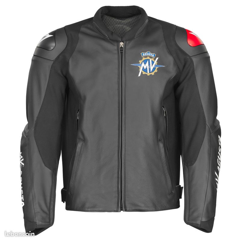 MV AGUSTA SPR CUIR VESTE neuf Équipement moto