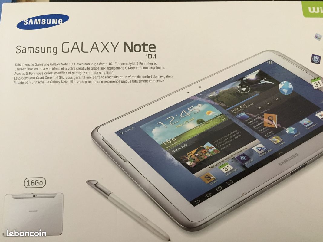 Tablette samsung galaxy note 10.1 (image 1)