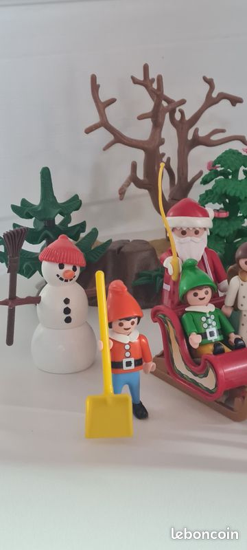 Playmobil animaux de la forêt avec père Noël (image 13)