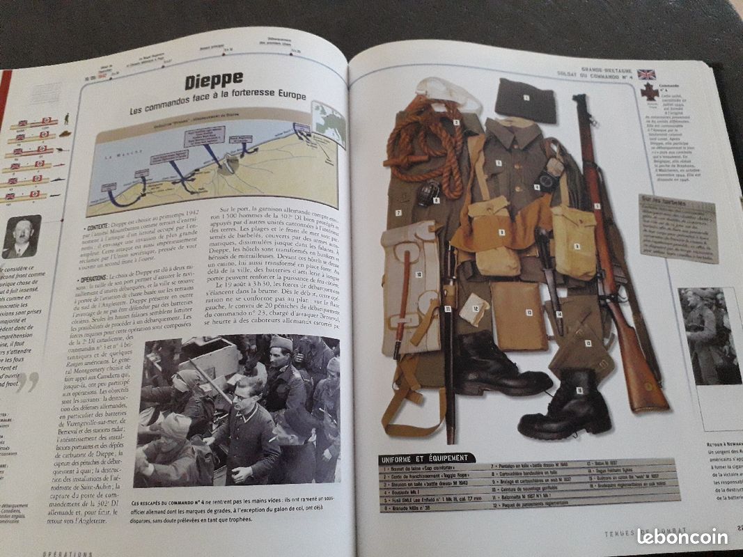 Livre seconde guerre mondiale unique en son genre (image 2)