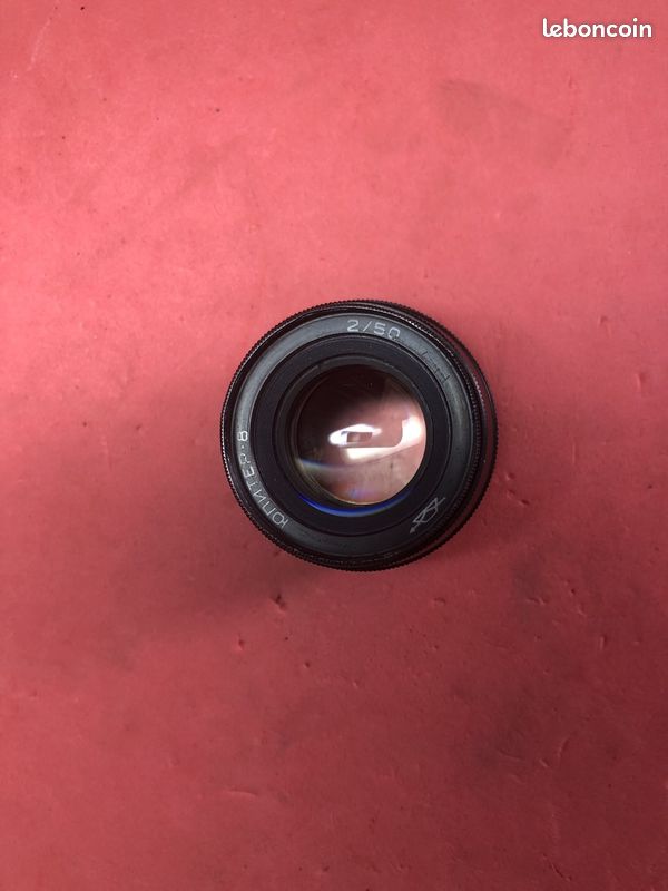 M39 LTM / Jupiter-8 50mm f2 / KMZ Golden Scale Early Black Années 70 / Testé MFT - État Correct (image 2)