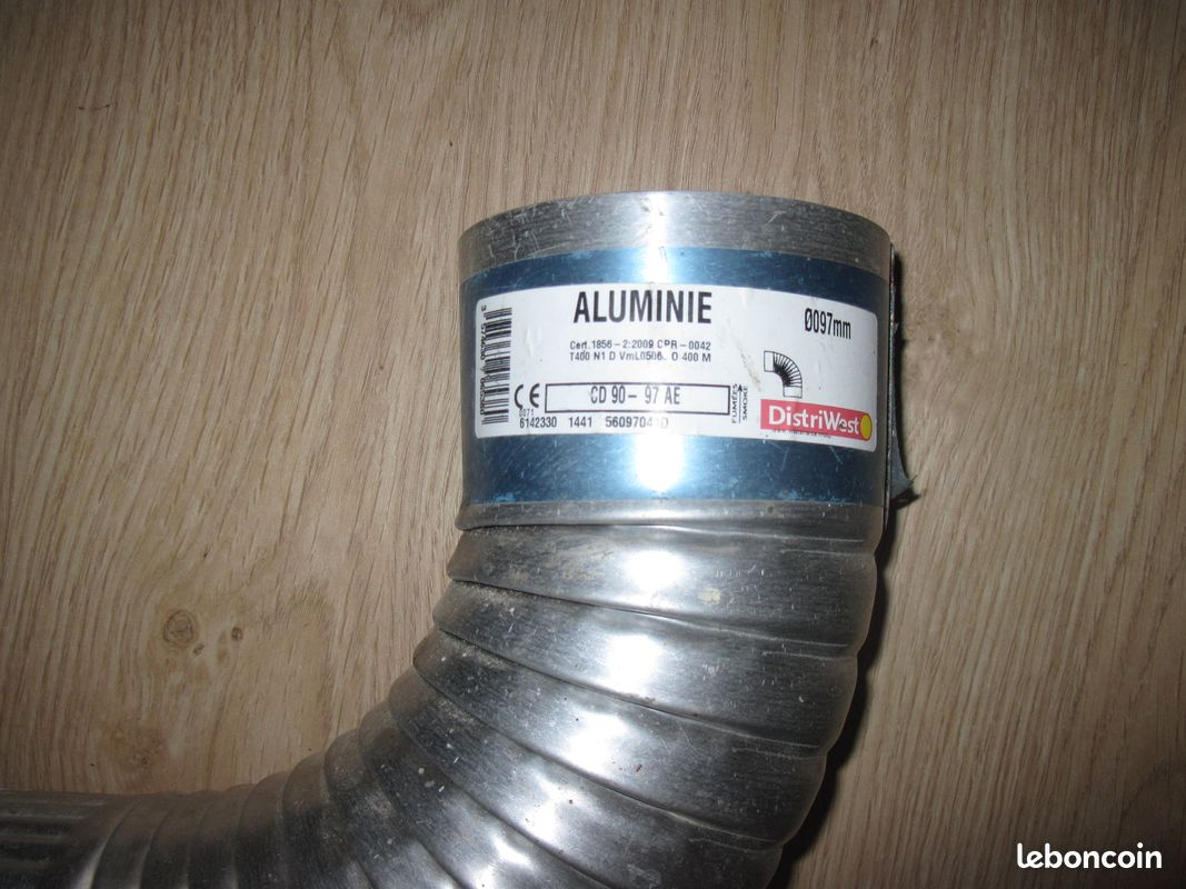 Coude alu pour chauffage (image 2)
