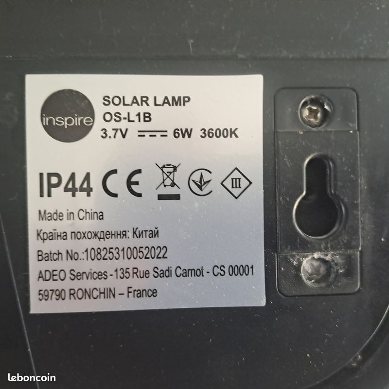 2 Appliques solaire (image 2)