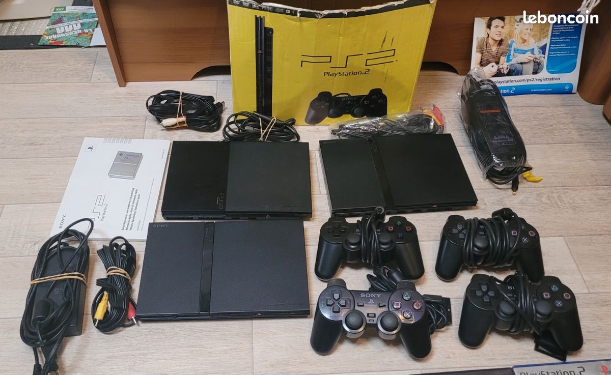 Lot De Jeux PlayStation 2 (PS2) - Non Testé - État Correct - Jeux Variés