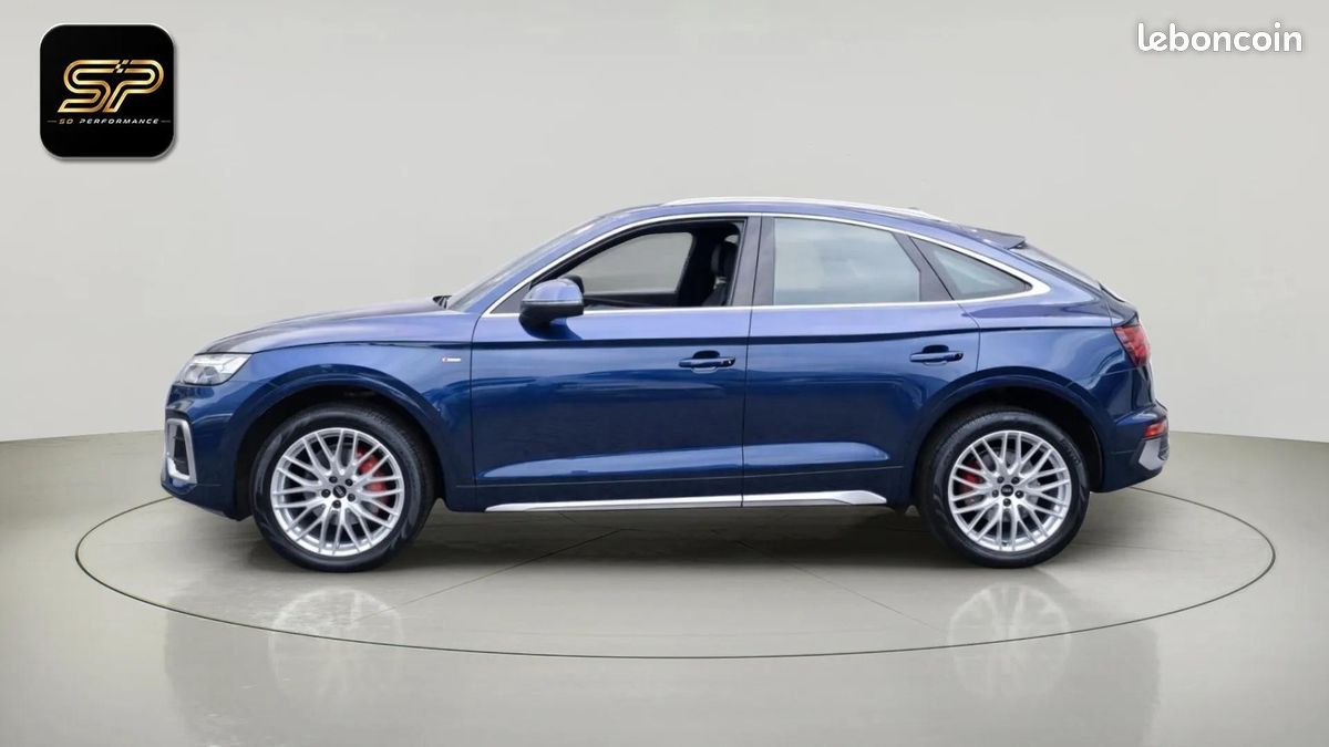 Audi Q5 SPORTBACK 40 TDI quattro S line S-Tronic 204 ch * Matrix LED * GPS MMI Touch * ACC * Sièges Chauffants Avant/Arrière * Attelage * 20 Pouces (image 4)