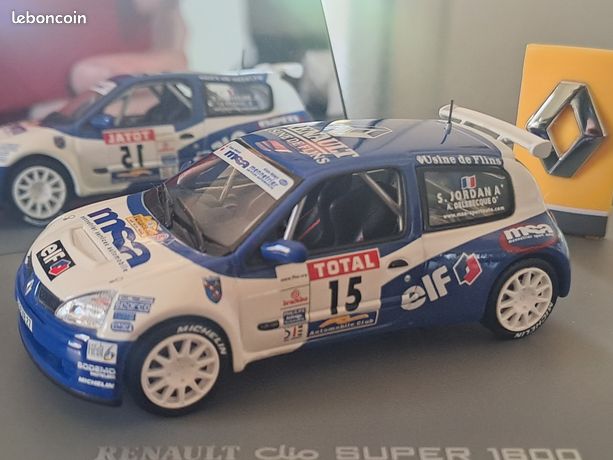 Coffret Universal Hobbies Renault Clio Super 1600 Rallye - 3 Modèles 1/43, Occasion