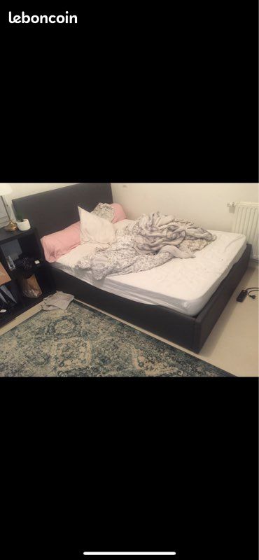 Vend lit avec matelas (image 1)