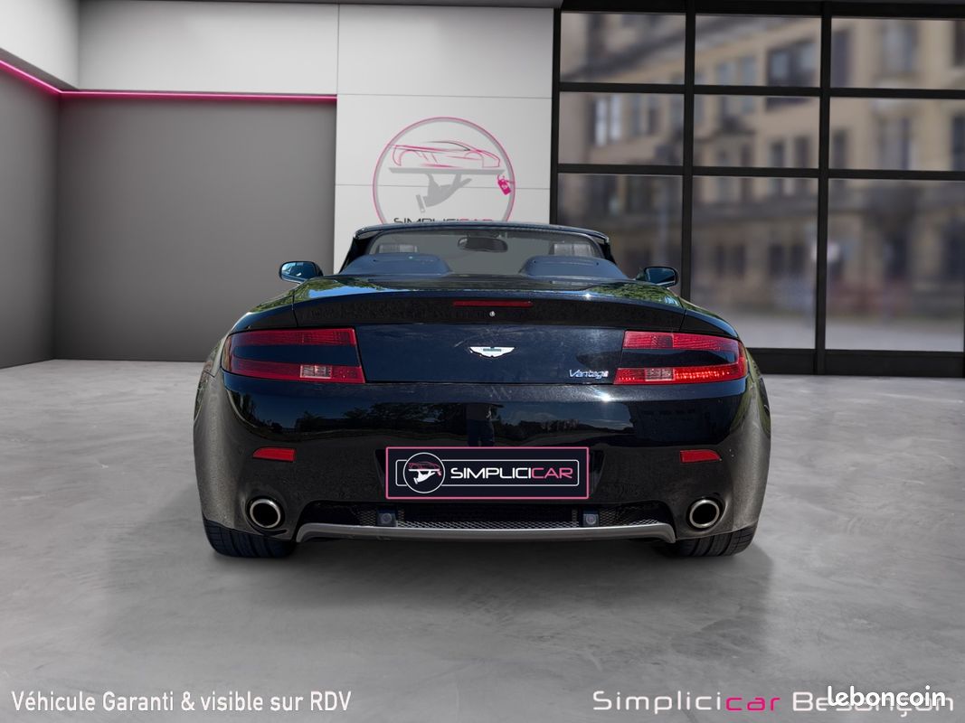 ASTON MARTIN V8 VANTAGE ROADSTER 390ch 24900 km - Expertise ASTON MARTIN Lyon (image 8)
