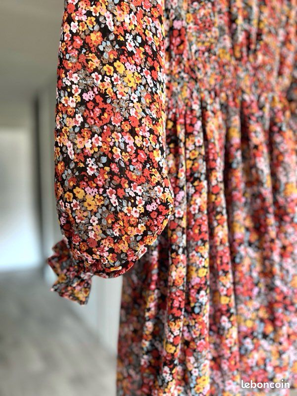 Fleurie Camaieu Camaieu Robe Portefeuille Robe Courte Robe A Pois