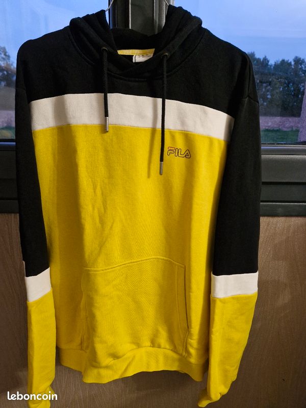 Fila Outlet Sweat Fila Femme Jaune Yellow Sweat Jaune Fila Pull