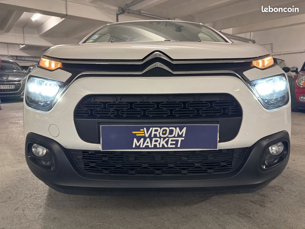 CITROEN C3 1.5 D 102ch Feel Nav 5 Places - 2020 - 49 900 km - Faible km - Phares LED (image 8)