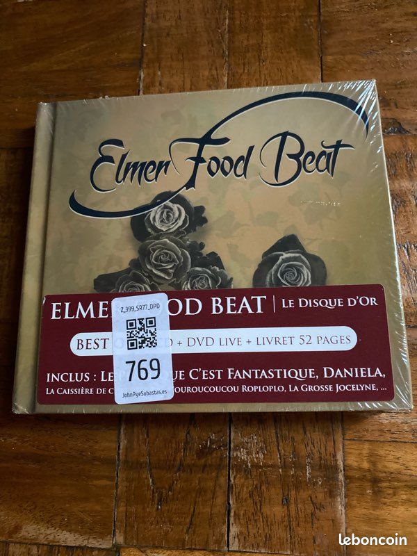 Coffret cd dvd Elmer food beat neuf sous cello (image 1)