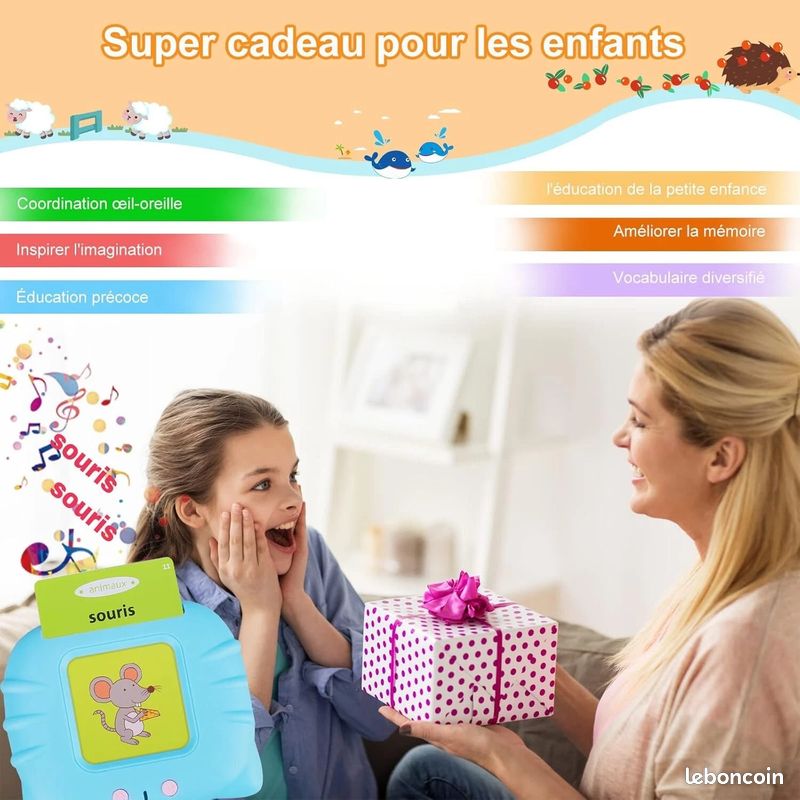 Cartes parlantes apprentissage espagnol enfant 3-8 ans (image 5)