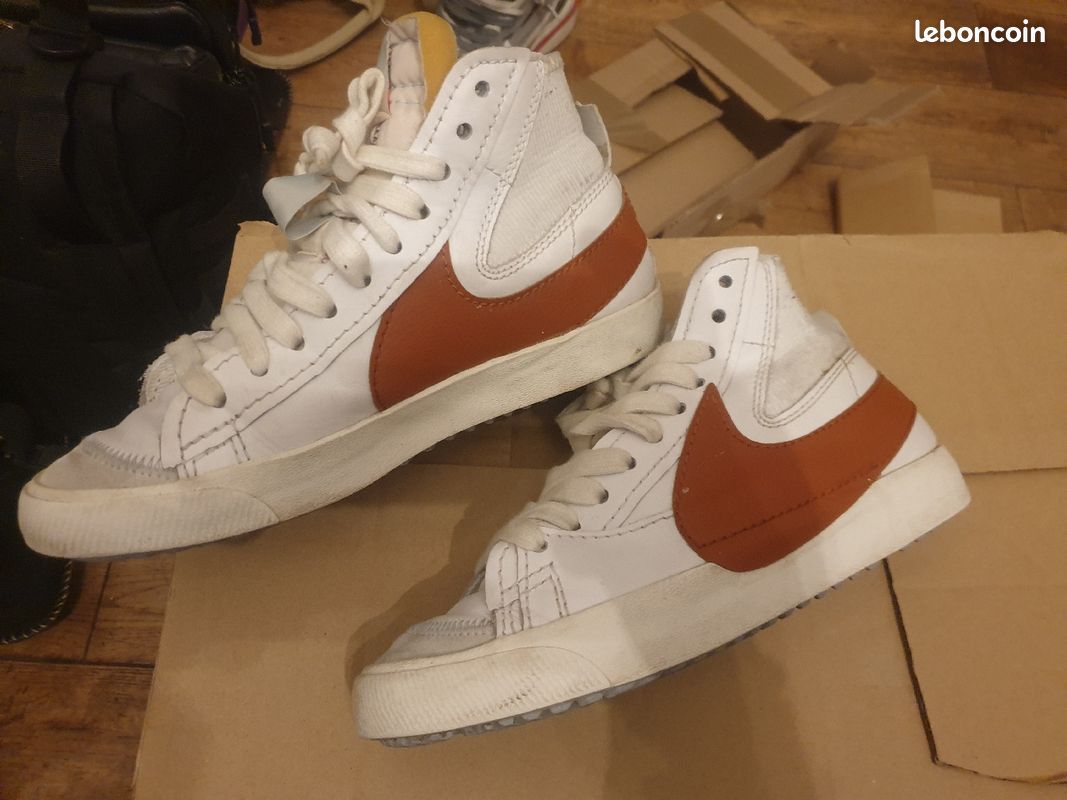 Nike Blazer Mid 77 Jumbo Roux Foncé Chaussures
