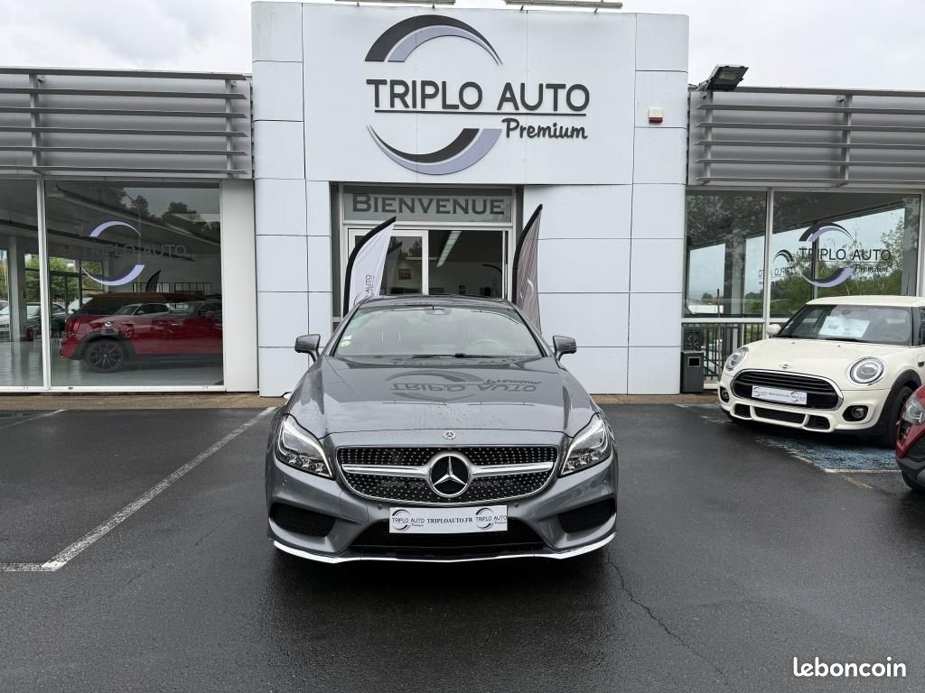 MERCEDES CLS 350 d - BVA 9G-Tronic Plus Sportline 4-Matic - BVA GPS + TOIT OUVRANT + CAMERA AR (image 2)