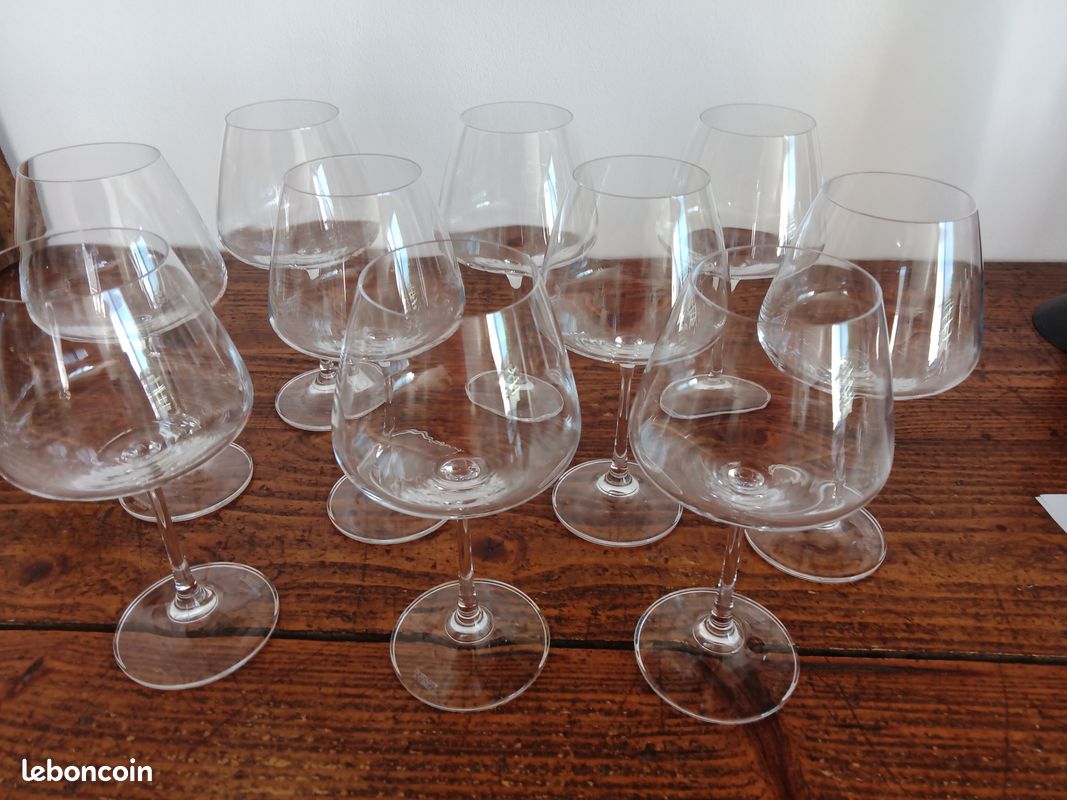 Ensemble de 10 verres cristal de bohème (image 4)