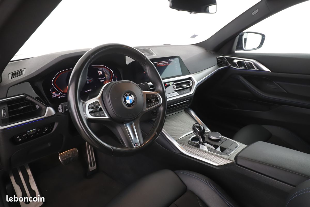 BMW Série 4 Coupé 420d xDrive M Sport BVA8 190 ch (image 6)