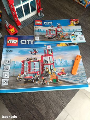 Lego city 60215 caserne des pompiers complet Jeux Jouets