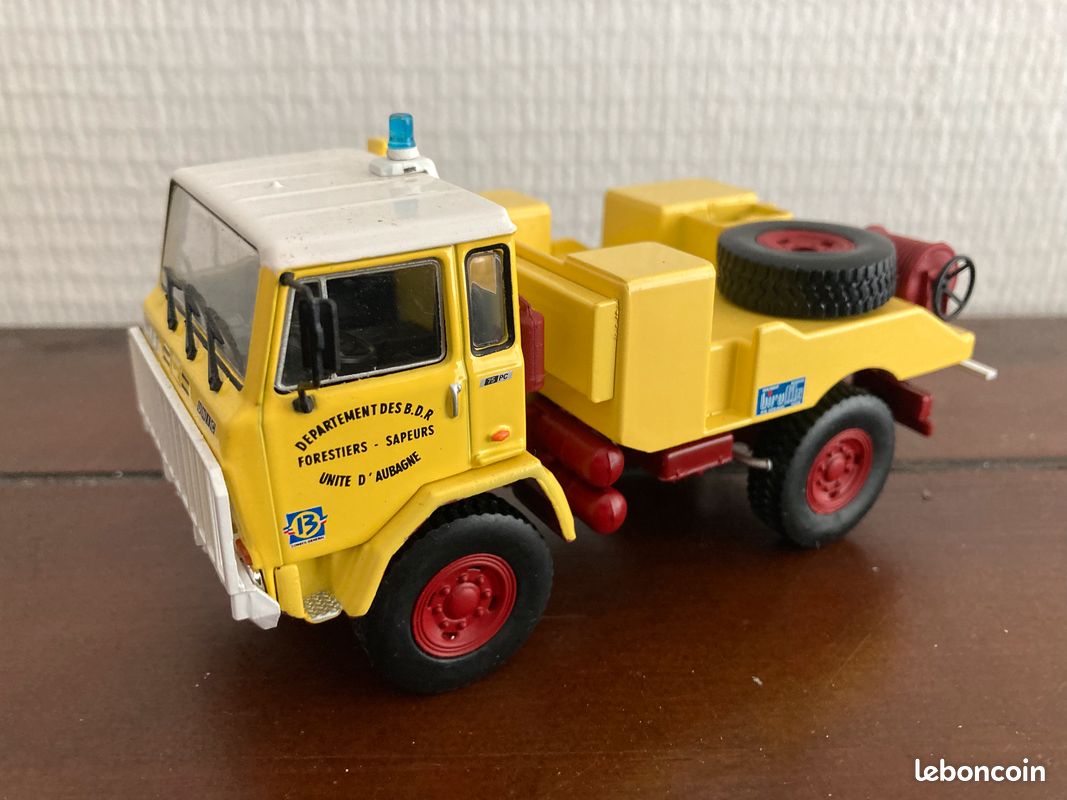 Camion De Pompiers Apache Brimont – Sécurité Civile N°126 – Hachette 1/43 – Collection