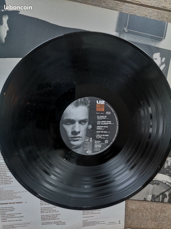 U2 Rattle And Hum 2 x Vinyles (image 6)