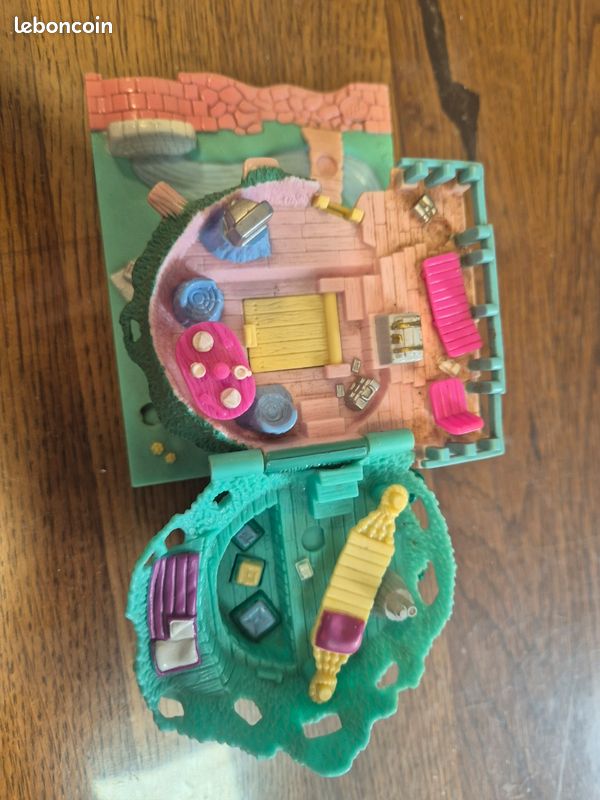 Maison Arbre Polly Pocket Bluebird Polyville 1994 – Tree House Complète