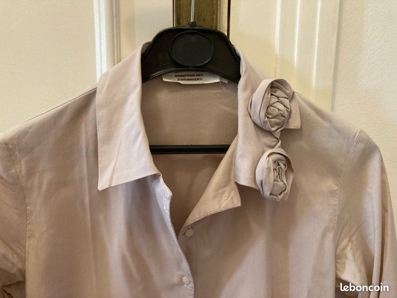 Chemise rose poudré Comptoir des Cotonniers Vêtements