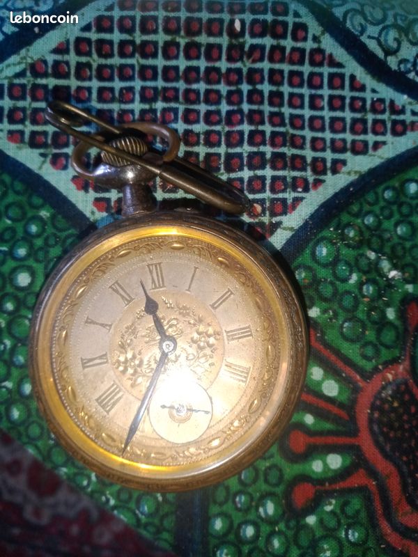Chronomètre ancien argent et acier (image 1)