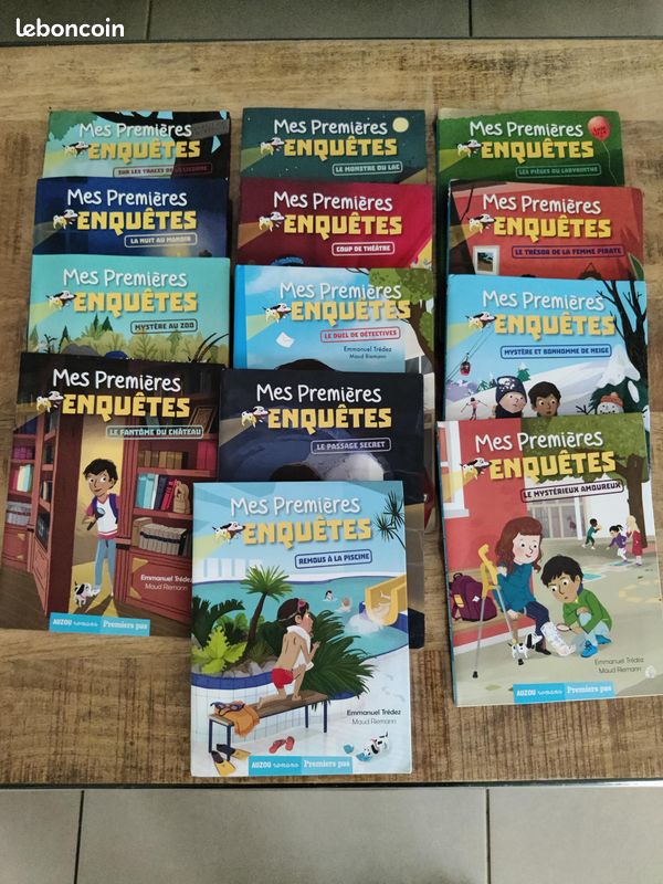 Lot de livres mes premières enquêtes (image 1)