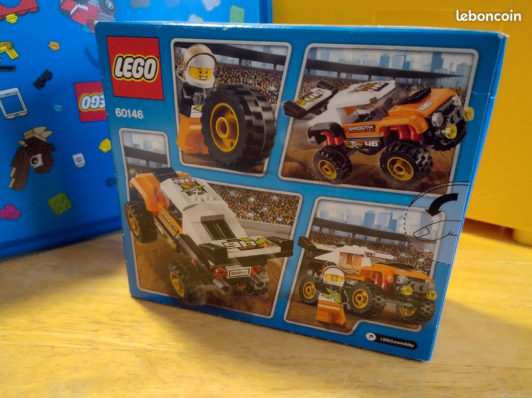 Lego city 60146 4x4 compétition orange (image 2)