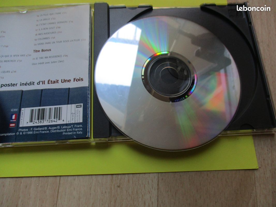 Rare disque CD Il était une fois avec poster( 1996) (PAZ (image 6)