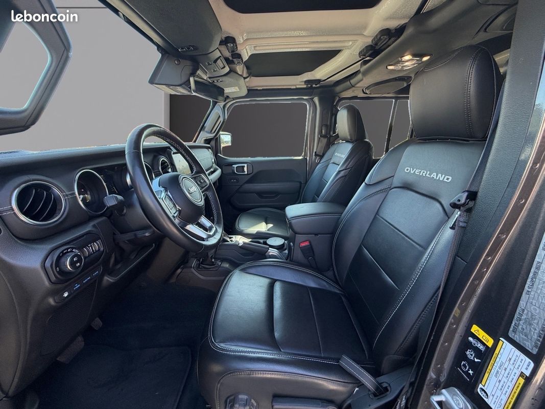 JEEP WRANGLER Unlimited 4xe 2.0 l T 380 ch PHEV 4x4 BVA8 Overland (image 6)