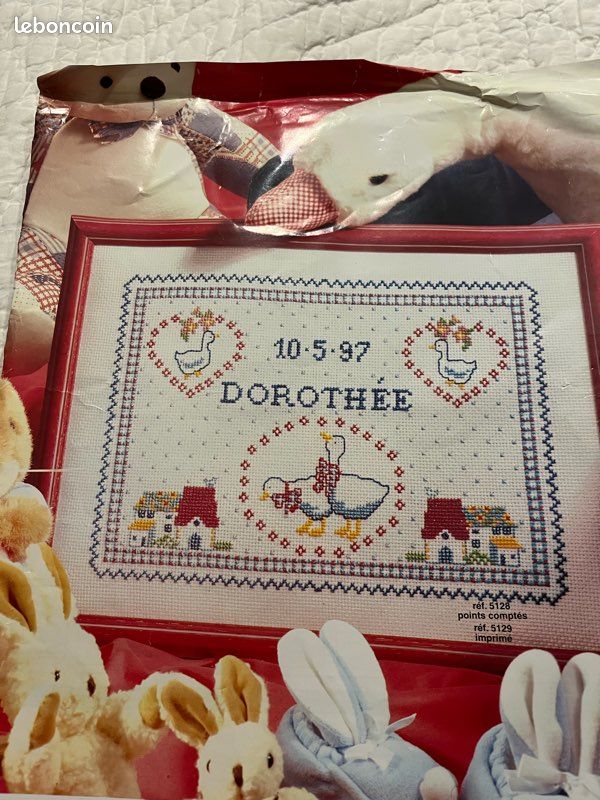Broderie Tableau de naissance (image 1)